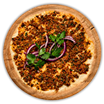 Keema Special Pizza 